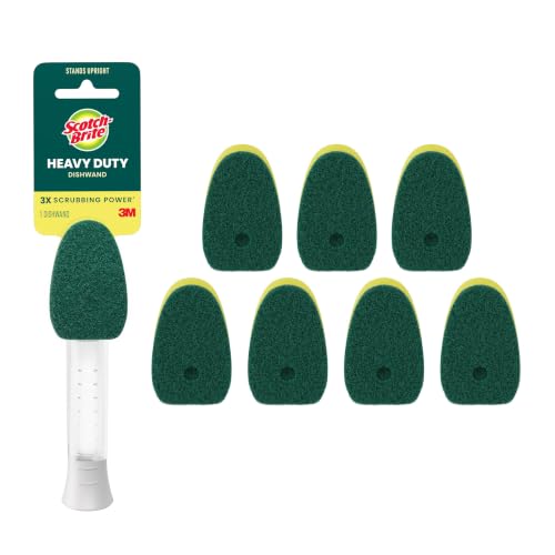 8 Piece Scotch-Brite Heavy Duty Dishwand Kit