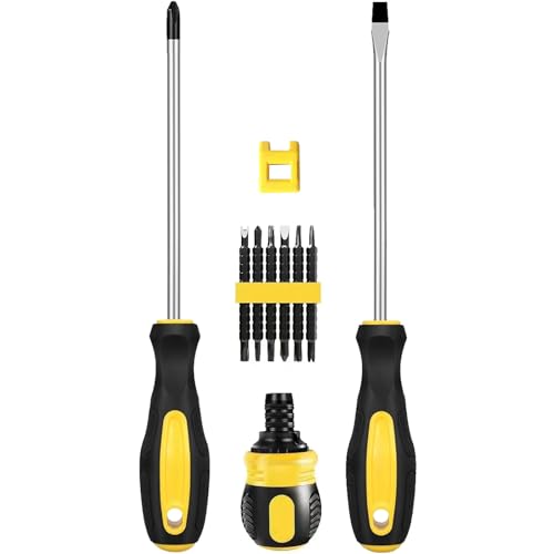 10 Piece Magnetic Ratcheting Screwdriver Set