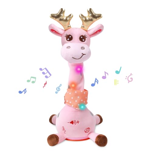 Talking Dancing Repeating Giraffe Plush Toy