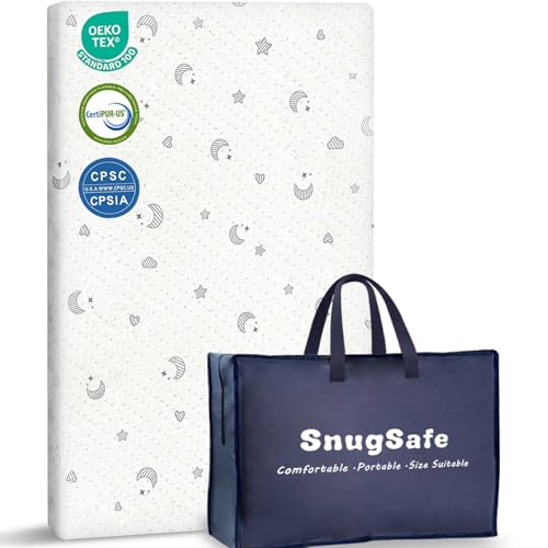 SnugSafe Waterproof Foam Pack and Play Mattress Pad