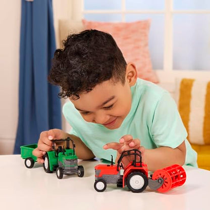Driven Farm Tractor Toy with Interactive Features