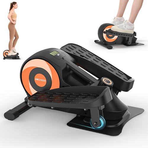 Under Desk Elliptical Bike Pedal Exerciser 2-in-1
