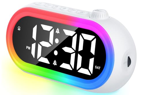 Digital Alarm Clock with Wake Up Light