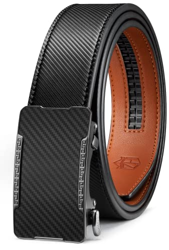 Zitahli Leather Ratchet Dress Belt