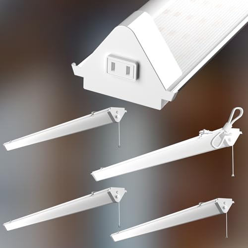 4 Pack 4FT 50W LED Shop Light Fixtures