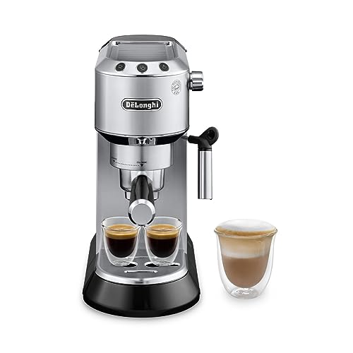 De'Longhi 15-Bar Manual Espresso Machine with Frother