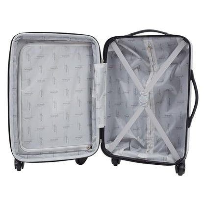 Wrangler 20" Grey Carry-On Luggage Set