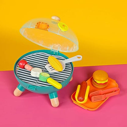 BBQ Grill Playset for Pretend Cooking Fun