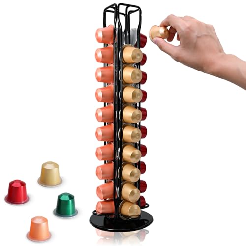 40 Capsule Rotating Nespresso OriginalLine Pod Holder