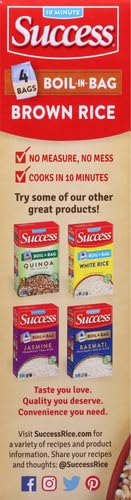 Success Boil-in-Bag Brown Rice, 14-Ounce Box