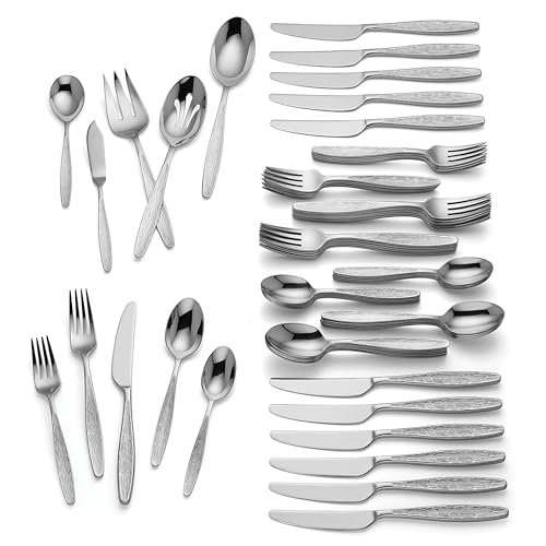 65-Piece Lenox Stainless Steel Flatware Set