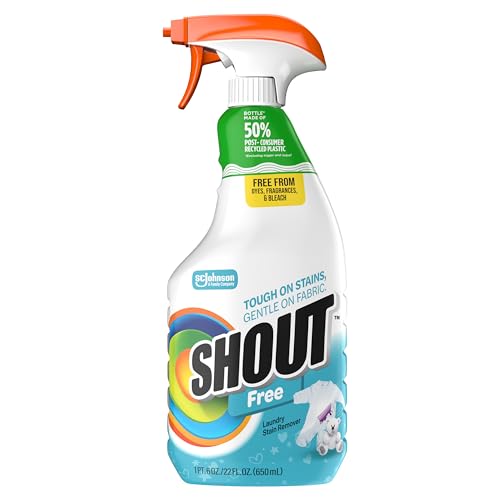 22oz SHOUT Free Laundry Stain Remover Spray