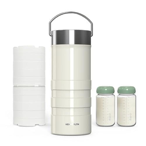 22oz Breast Milk Cooler with 2 Bottles