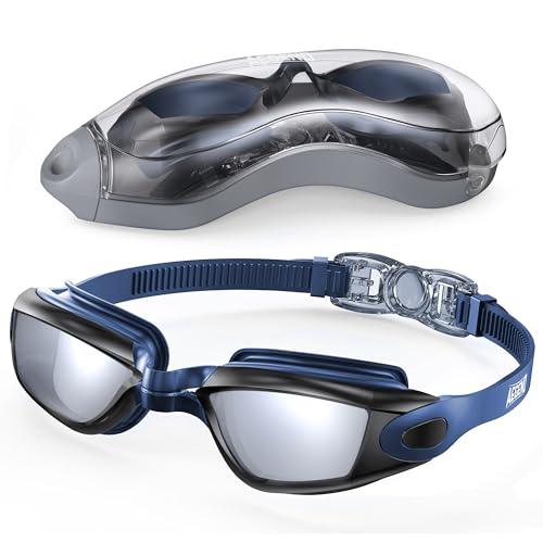 Aegend Anti-Fog No-Leak Swim Goggles