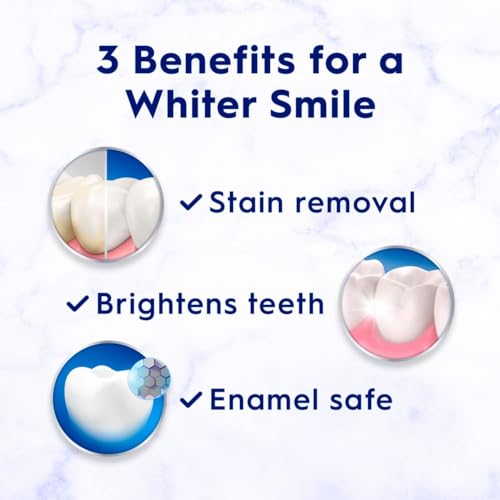 Crest 3D White Whitening Toothpaste Pack of 4