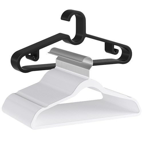 50 Pack GETORO Velvet Non-Slip Clothes Hangers for Coats