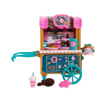 Cocoa’s Bakery Café Playset with Horse Doll Figure