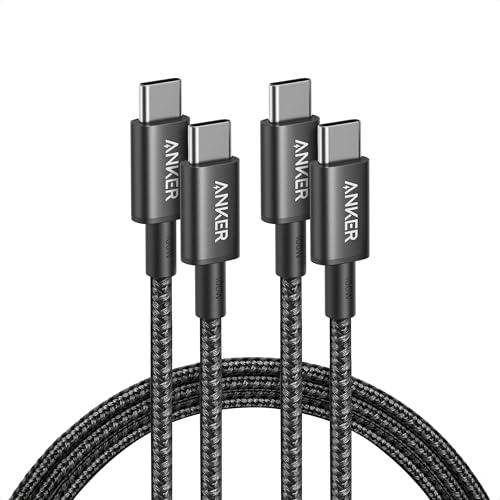2 Pack Anker 100W USB C to USB C Cables