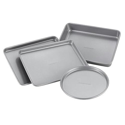 Farberware Nonstick Toaster Oven Pan Set, 4-Piece