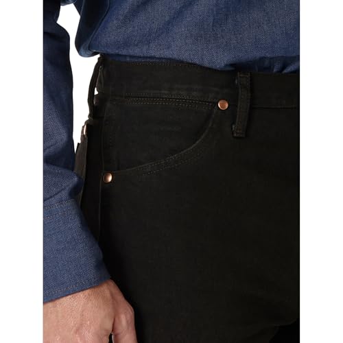 Wrangler Men's 13MWZ Cowboy Cut Original Fit Jean, Black Chocolate, 30W x 30L