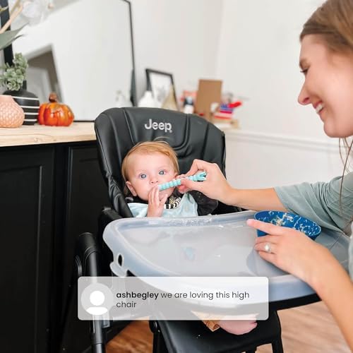 Jeep High Chair with Adjustable Height & Recline