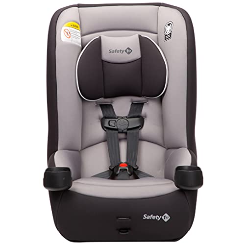 Safety 1st Jive 2-in-1 Convertible Car Seat, Rear Facing Car Seats for Babies (5-40 lbs, 19-40"), Forward Facing Carseat for Toddlers (22-65 lbs, 29-49"), Black Fox