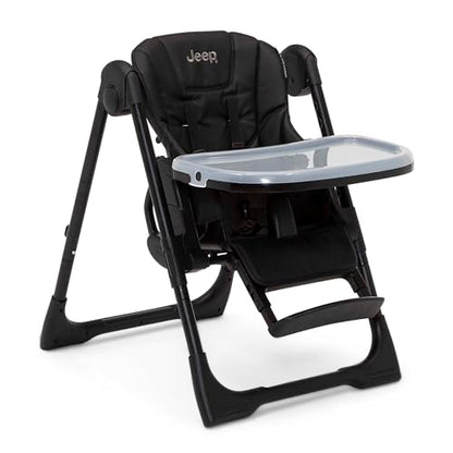 Jeep High Chair with Adjustable Height & Recline