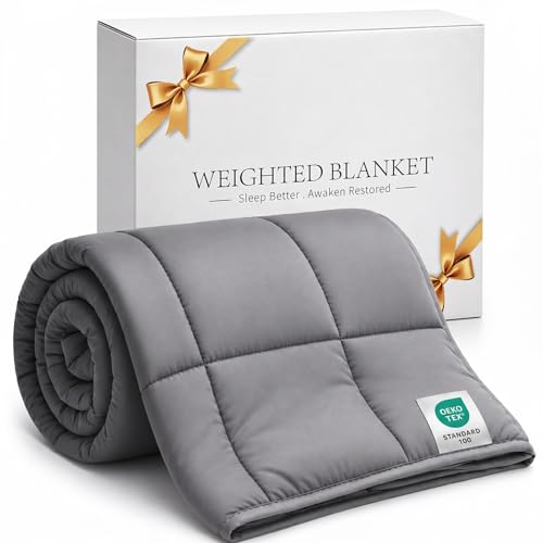 5lb Cooling Weighted Throw Blanket