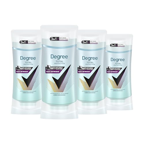 4 Pack Degree 72-Hour Antiperspirant Deodorant Sticks