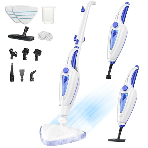 12-in-1 Steam Mop and Handheld Cleaner, 1500W