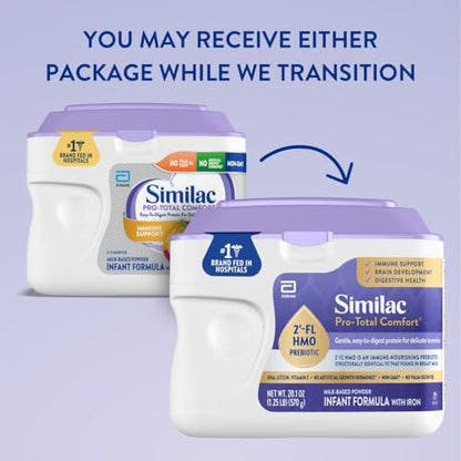 Similac Pro-Total Comfort Infant Formula Powder 20.1 oz