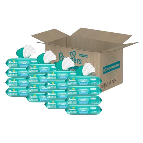 1152 Count Pampers Baby Wipes Complete Clean Scented