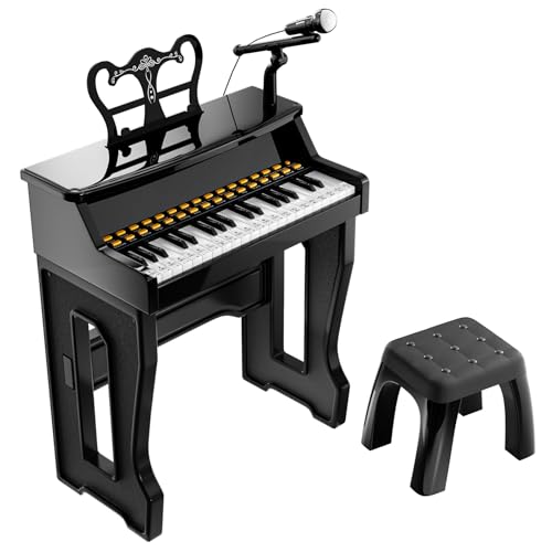 37-Key Kids Toy Piano Keyboard with Stickers