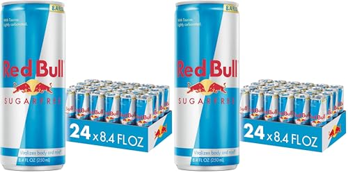48 Pack Red Bull Sugar Free Energy Drink 8.4oz