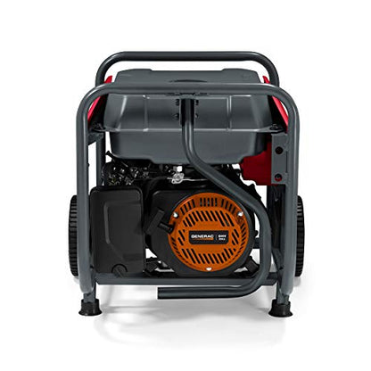 Powermate PM4500 4,500-Watt Gas-Powered Portable Open Frame Generator - COsense Technology - Quiet Operation - Ideal for Home, Camping, RV and Outdoor Activites - Engine Powered by Generac - 50 State