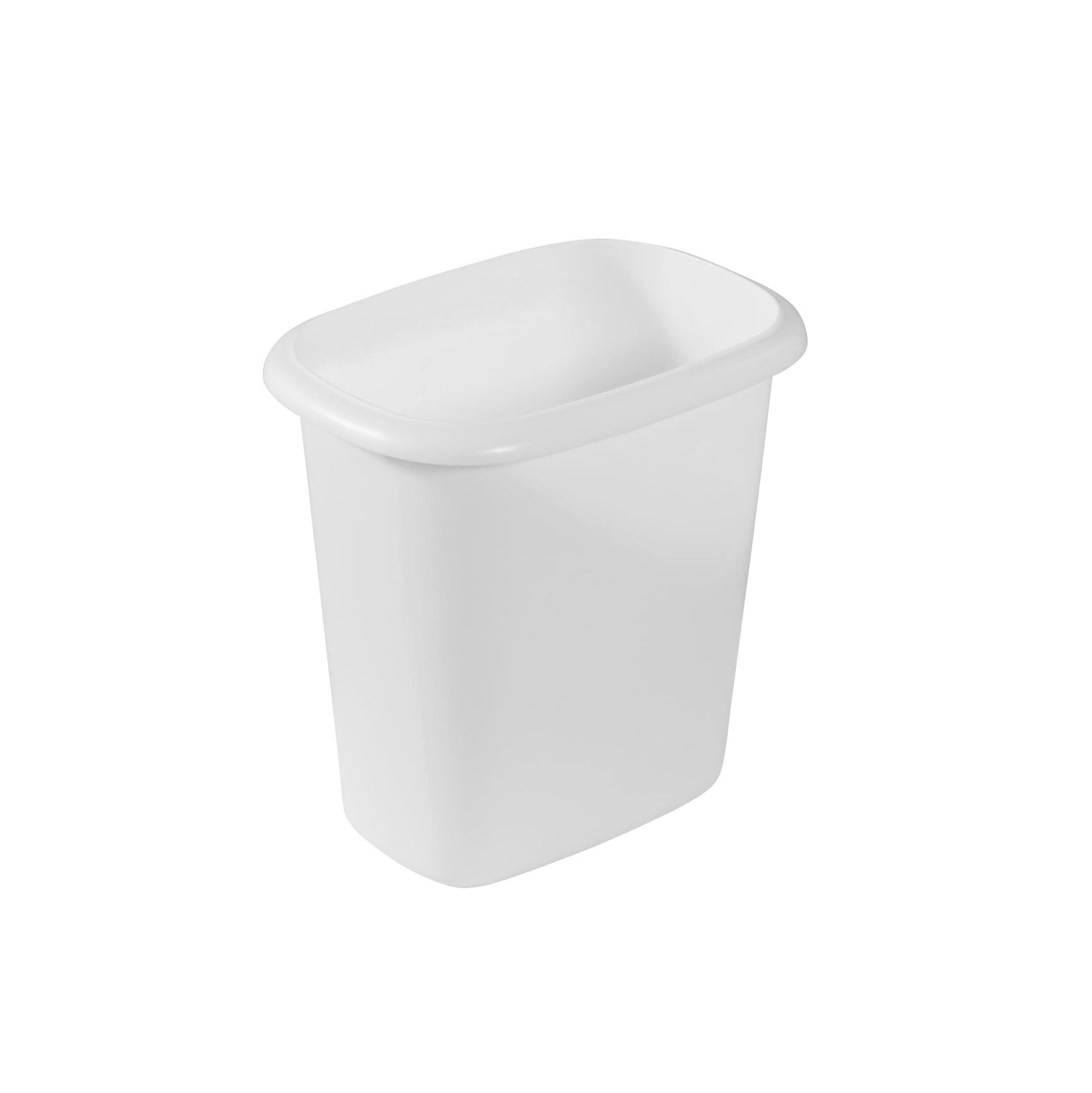 Rubbermaid 1.5-Gallon Vanity Trash Can, White
