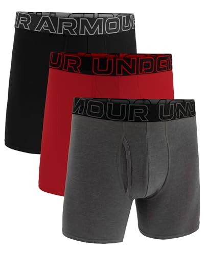 3 Pack Under Armour Performance Cotton Boxer Briefs