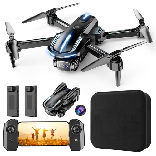 2 Battery 1080p Foldable Camera Drone Quadcopter