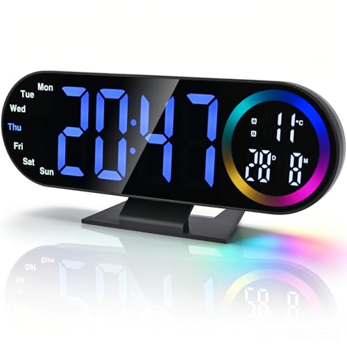 Electime Loud Digital Alarm Clock with Night Light