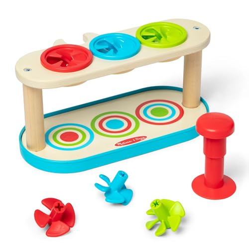 Melissa & Doug Spinning Tops Developmental Toy for Kids