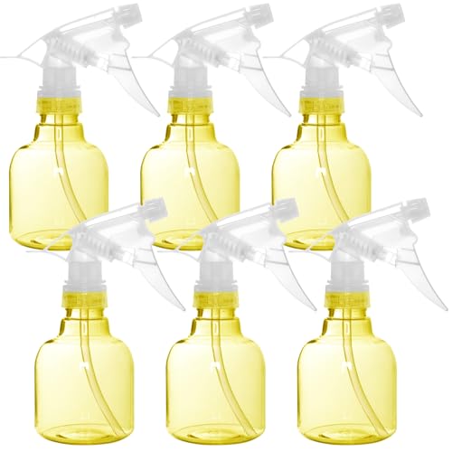 6 Pack 8 Ounce Empty Plastic Spray Bottles