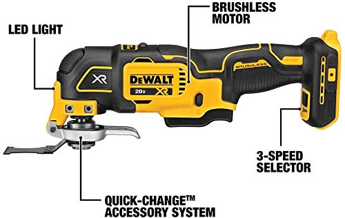 DEWALT 20V MAX 4-Tool Cordless Power Kit