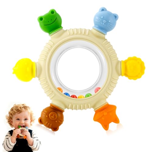 Silicone Baby Teething Ring Toy BPA Free