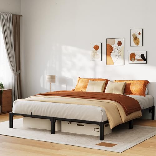 10 Inch Heavy Duty Metal Full Bed Frame