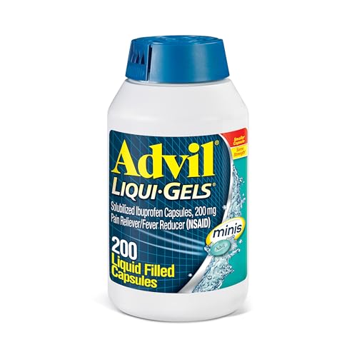 200 Count Advil Liqui-Gels Minis Pain Reliever