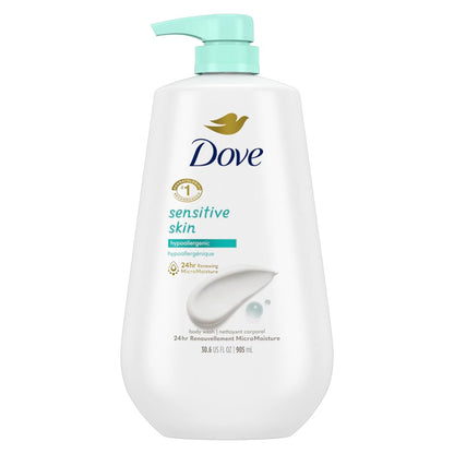 Dove Sensitive Skin Moisturizing Body Wash 30.6 oz