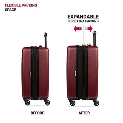 20-Inch SwissGear Expandable Spinner Luggage