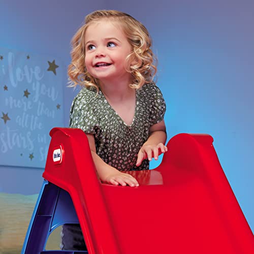 Little Tikes Light-Up First Slide for Kids Indoors/Outdoors , Red