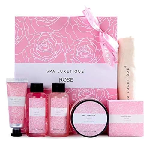 6 Piece Spa Gift Basket Bath and Body Set