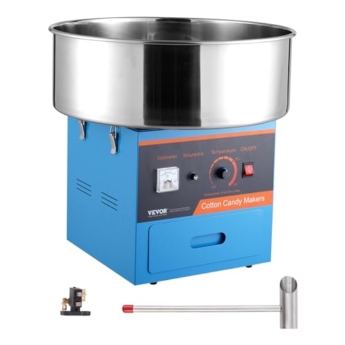 VEVOR Electric Cotton Candy Machine, Commercial Floss Maker